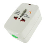 This Universal Plug Adapter and Surge Protector allows you to use your favorite plug-in toys wherever you may travel.