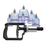 Directly stimulate just about any spot on your body with an easy-to-use cupping set.