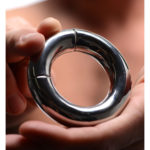 Weighing in at a whopping 7.5 oz, this ball-stretcher will get the job done simply with the sheer force of gravity!