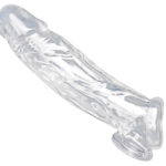 Realistic Clear Penis Enhancer and Ball Stretcher