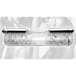 Go head to head with this vibrating double stroker.