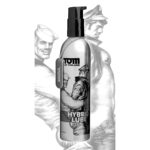 This hybrid lube combines the easy clean up and compatibility of water based lube with the lasting smoothness of silicone.