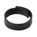The Strict Leather Velcro Leather Cock Ring looks good, is easy to use, and it is inexpensive.