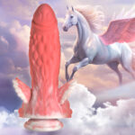 Let your fantasies take flight as you ride the Pegasus Winged dildo!