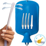Cleanse your derriere the easy way with this Deluxe Shower Enema Kit!
