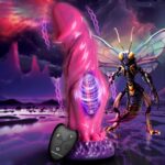 Explore your dark fantasies of giant, buzzing, alien wasps and take on this giant stinger dong!
