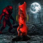 Image of Vibra Beast Vibrating Silicone Dildo