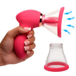 Discover the ultimate pleasure experience with the Plump Pleasure Licking and Sucking Clitoral Stimulator.