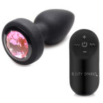 Bejewel your bottom with this Pink Gem Anal Plug!